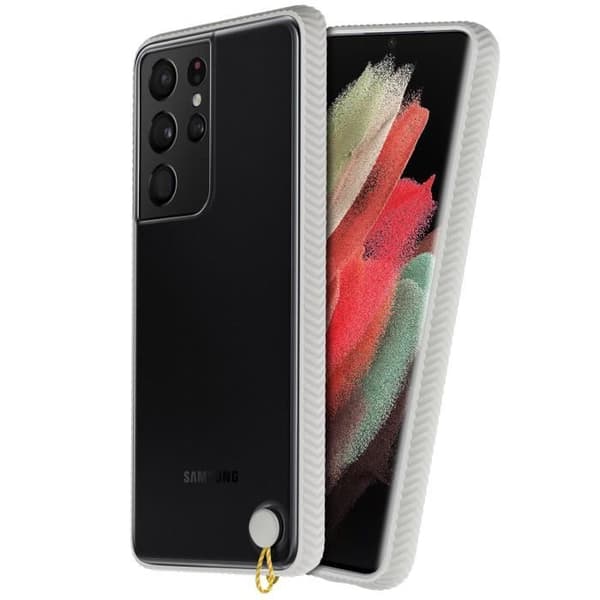 Coque - Samsung - S21 Ultra - Stötsäker - Förstärkt - Vit