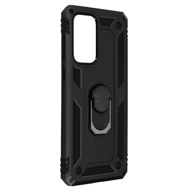 Samsung Galaxy A33 5G Shockproof Hybrid Case Video Support Ring svart