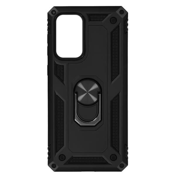 Samsung Galaxy A33 5G Shockproof Hybrid Case Video Support Ring svart