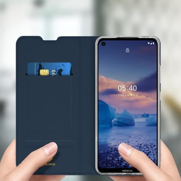 Nokia 5.4 / 3.4 Cover Korthållare Stödfunktion Dux Ducis Midnight Blue