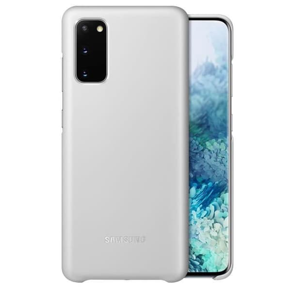 Coque Galaxy S20 - Samsung - Styv LED Intelligent - Ultra-tunn - Kompatibel QI - Vit