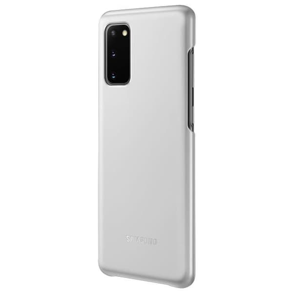 Coque Galaxy S20 - Samsung - Styv LED Intelligent - Ultra-tunn - Kompatibel QI - Vit