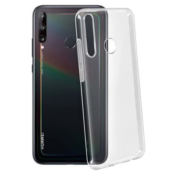 Coque - HUAWEI - P40 Lite E - Silikon Skal - Transparent Vit - Anti-Spår