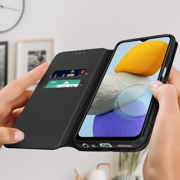 Samsung Galaxy M23 Fodral - AVIZAR - Video Support Plånboksfodral - Svart