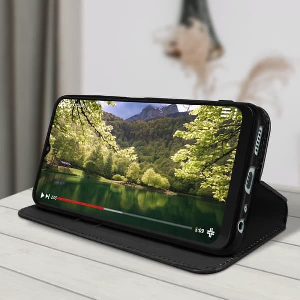 Samsung Galaxy M23 Fodral - AVIZAR - Video Support Plånboksfodral - Svart