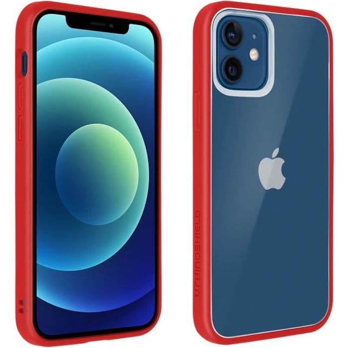 iPhone 12 / 12 Pro Modular Stötsäker Bumper Mod NX Rhinoshield Röd Röd