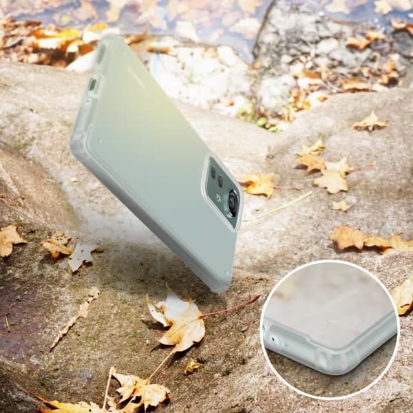 Skyddande skal - AVIZAR - Xiaomi 12 Pro - Transparent frostad - Mjuk - Ultratunn