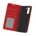 Miniatyrbild 1 av 4: Fodral för Samsung Galaxy S21 Soft-touch Flip Wallet Video Support Röd