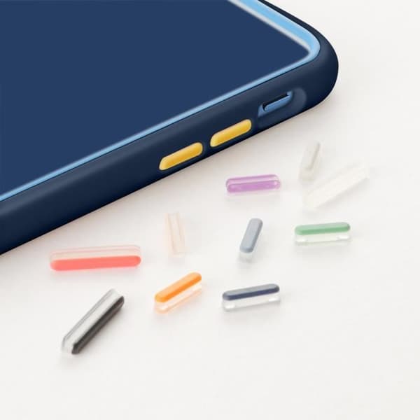 Apple iPhone 12 Mini Fodral Mode Bumper / Förstärkt Mod NX Rhinoshield Midnight blue