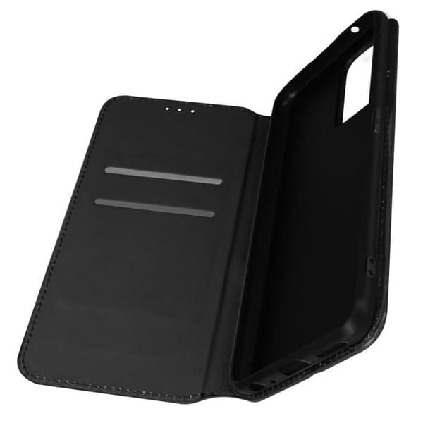 Oppo Find X5 lite plånboksfodral Videosupportfunktion svart - AVIZAR - Stel - Syntet - Vuxen