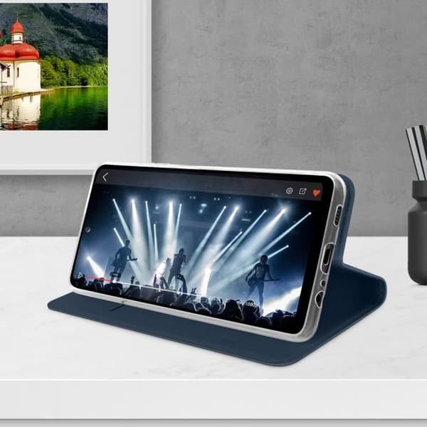 Hus - Dux Ducis - Galaxy A52/A52s - Ekologisk läder - Videostöd - Kortförvaring