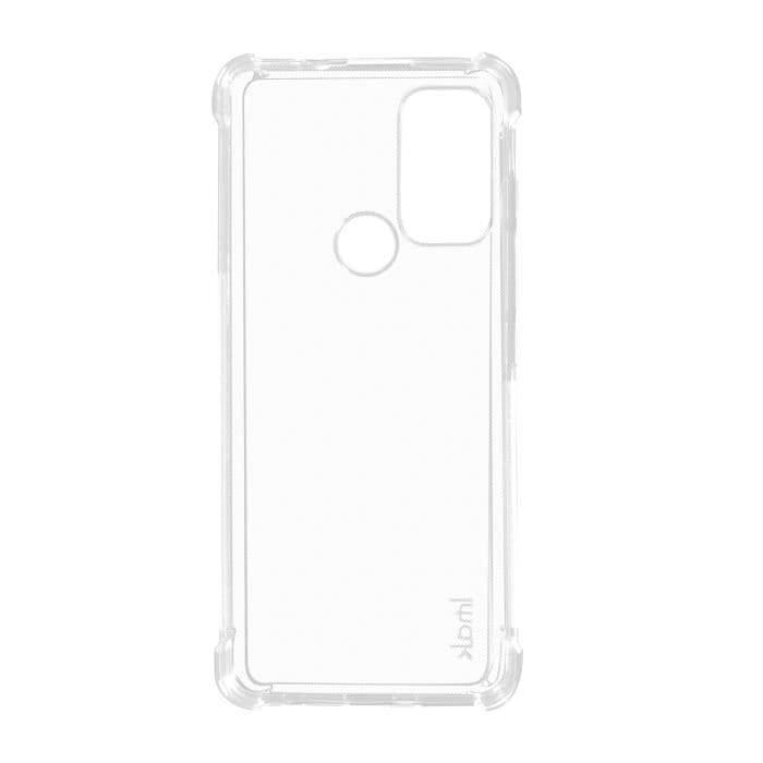 Pack Motorola Moto G60s Fodral Bumper Flexibel Film iMak Transparent Vit
