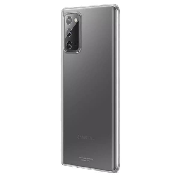Skydd - Samsung - Galaxy Note 20 - Transparent Vit - Förstärkt - Antisläppande