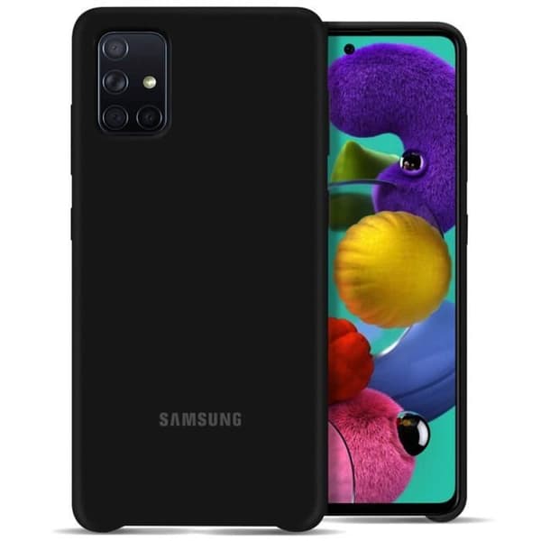 Skal - Samsung - Galaxy A51 - Halvstyv - Silikon - Rips- och stötmotståndsskydd