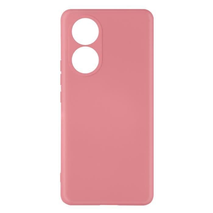Huawei Nova 9 och Honor 50 halvstyvt silikonfodral Soft touch finish Rosa