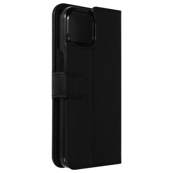 Kruselle Magnetic Flap iPhone 13 plånboksfodral Svart