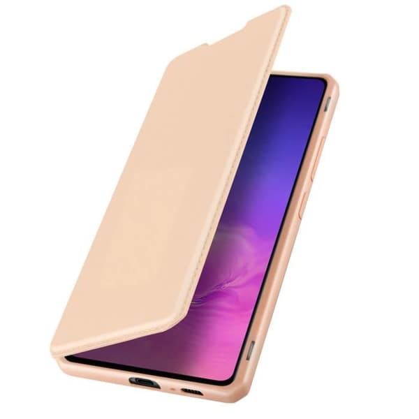 Hus Galaxy S10 Lite - DUX DUCIS - Rosa - Semi-hård Skal - Videostöd - Sidenliknande Känsla