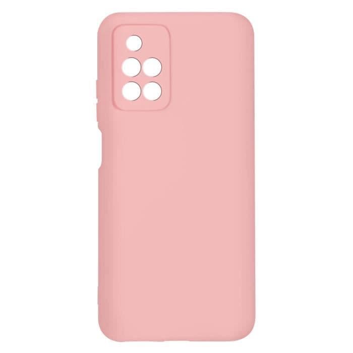 Xiaomi Redmi 10 Silikonfodral Halvstyv Soft-touch finish Fin rosa Rosa