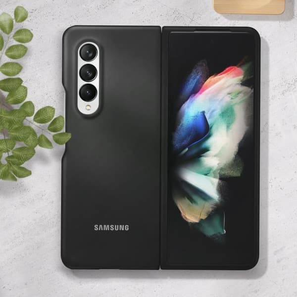 Skyddsfodral - Samsung - Galaxy Z Fold 3 - Silikon gel - Matt finish - Stötsäker och reptålig