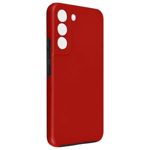 AVIZAR Helkroppsfodral till Samsung Galaxy S22 - Röd - 360° skydd