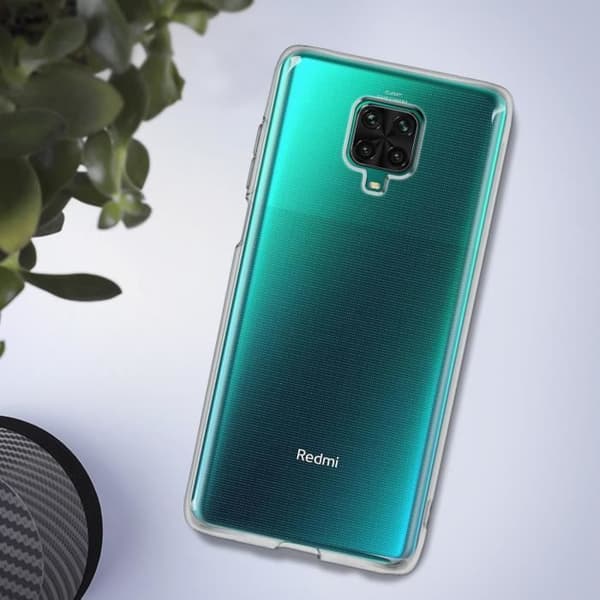 Coque - AVIZAR - Xiaomi Redmi Note 9S / 9 Pro / 9 Pro Max - Flexibel - Ultra-tunn - Transparent Vit