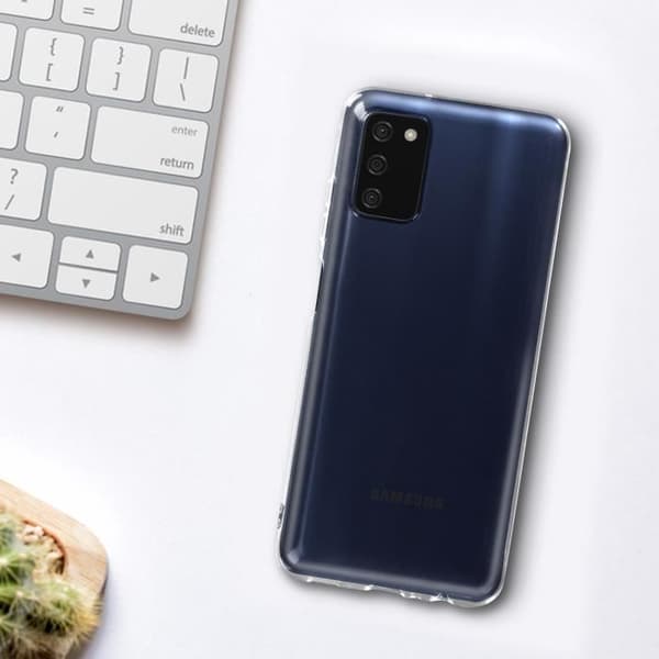 Skyddsskal - AVIZAR - Samsung Galaxy A03s - Flexibelt silikongel - Ultra-tunt 0,3 mm - Transparent