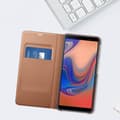 Miniatyrbild 3 av 4: Hus - Samsung - Galaxy A7 2018 - Flip-etui - Plånbok - Guldgul