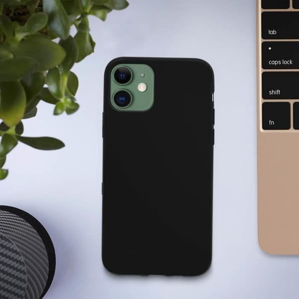 Coque - AVIZAR - iPhone 11 - Silikon Gel Flexibel - Ultra Tunn - Motståndskraftig Svart