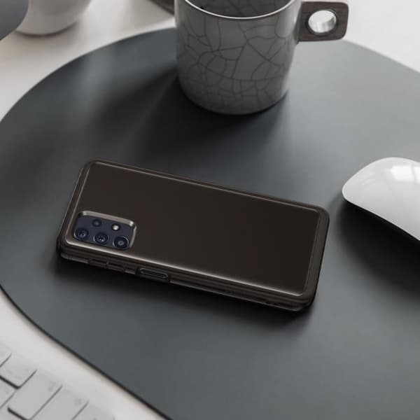 Coque - Samsung - Galaxy A32 - Silikon - Stötsäker - Design i mörk nyans