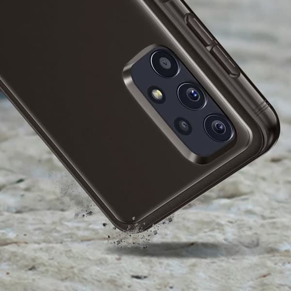 Coque - Samsung - Galaxy A32 - Silikon - Stötsäker - Design i mörk nyans
