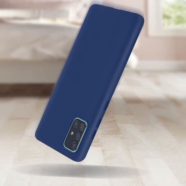 Coque - IMAK - Galaxy A71 - Silikon Gel Flexibel - Stötskydd - Ultra Tunn