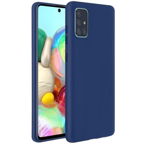 Coque - IMAK - Galaxy A71 - Silikon Gel Flexibel - Stötskydd - Ultra Tunn