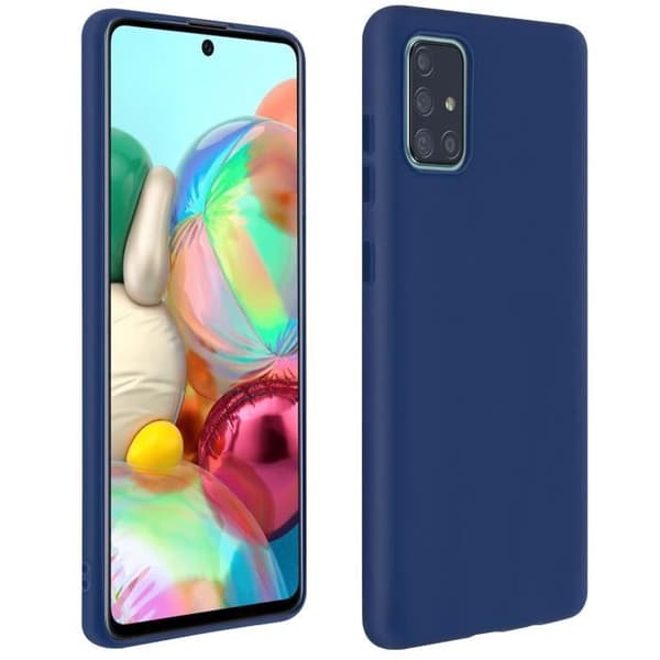 Coque - IMAK - Galaxy A71 - Silikon Gel Flexibel - Stötskydd - Ultra Tunn