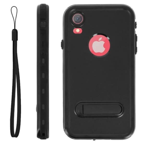 Coque - REDPEPPER - iPhone XR - Vattentålig 2m - Stötsäker - Inbyggd ställning