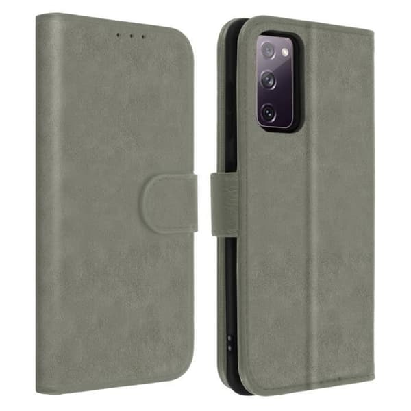 Etui för Samsung Galaxy S20 FE - AVIZAR - Helväsk - Mjuk - Magnetisk - Slät