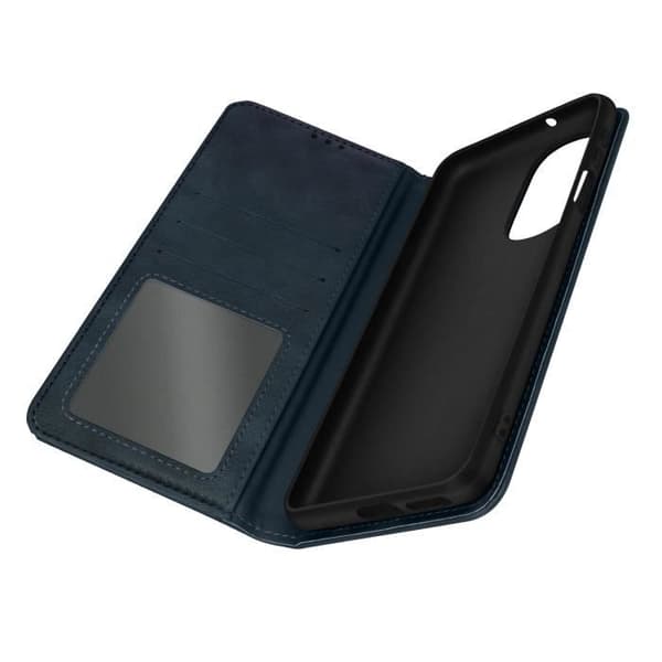 AVIZAR Motorola Edge 30 Pro Fodral - Wallet Flip Video Support-funktion - Midnight Blue
