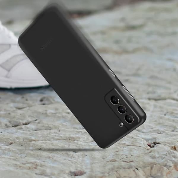 Coque - Samsung - Galaxy S21 Plus - Äkta läder - Mjuk - Hållbart skydd
