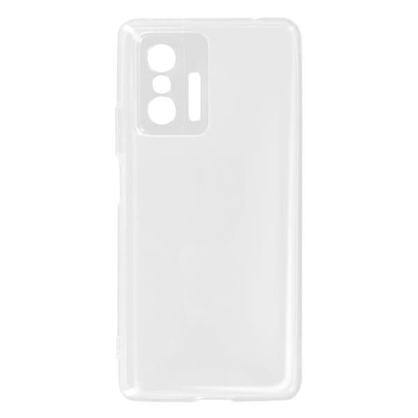 Skyddsfodral - Xiaomi - Mi 11T och Mi 11T Pro - Mjuk silikon - Ultrafin - Transparent vit