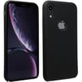 Miniatyrbild 1 av 4: Skyddsskal - AVIZAR - iPhone XR - Halvstyvt silikon - Soft Touch - Svart