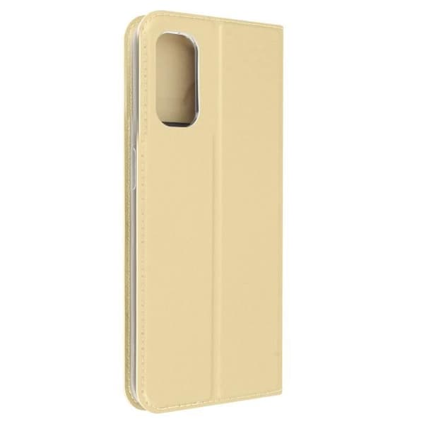 Oppo Reno 4 Cover Korthållare Stödfunktion Dux Ducis Golden Yellow