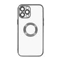 Miniatyrbild 1 av 4: Telefonfodral - MÄRKE - iPhone 12 Pro - Flexibelt - Transparent - Svart Kromatisk Kant