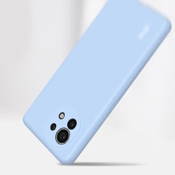 Xiaomi Mi 11 Imak Thin Lättviktsresistent flexibel silikongelfodral - lila lila