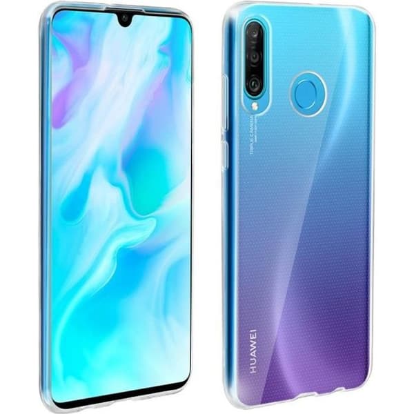 Skyddsskal - AVIZAR - Huawei P30 Lite - Silikongel - Transparent - Ultrafin