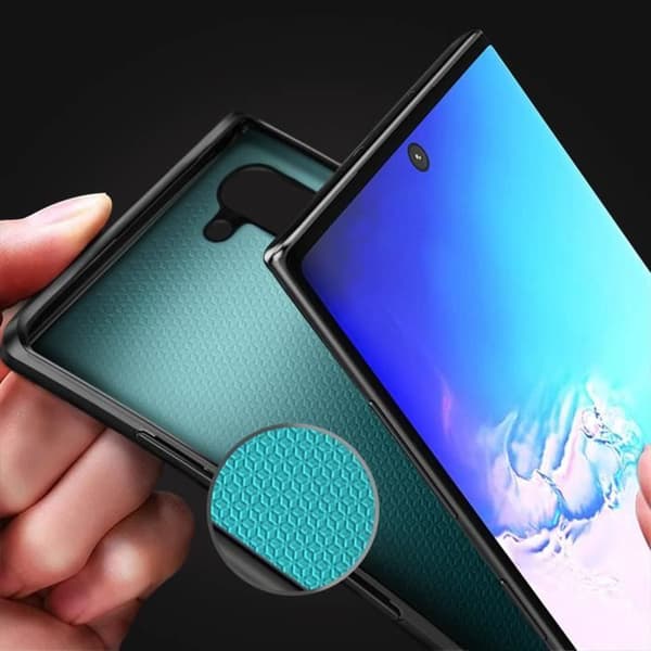 Coque - Samsung - Galaxy Note 10 - Silikongel - Stötabsorberande skydd - QI-laddning