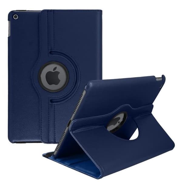 iPad-fodral 2019 10.2 - AVIZAR - Heltäckande skydd - Rotera 360° - Mörkblå - Unisex