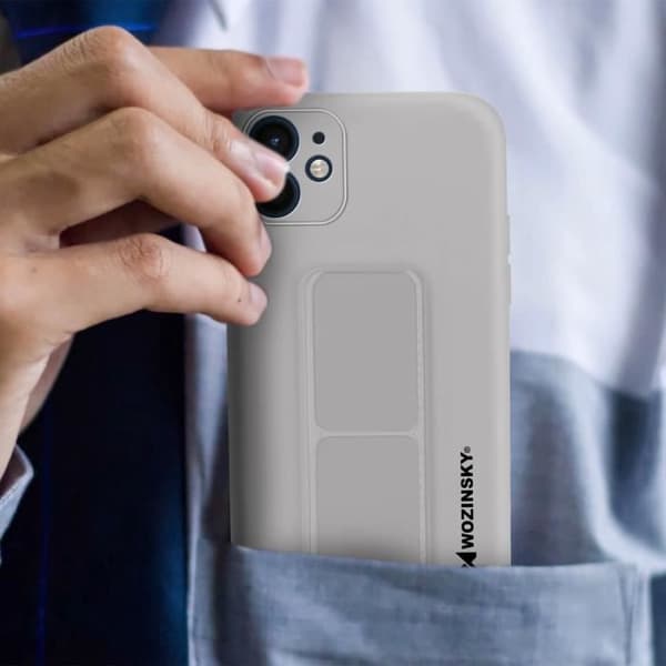 Skyddsskal - Wozinsky - iPhone 12 - Mjuk silikon - Stötabsorberande - Magnetiskt fäste