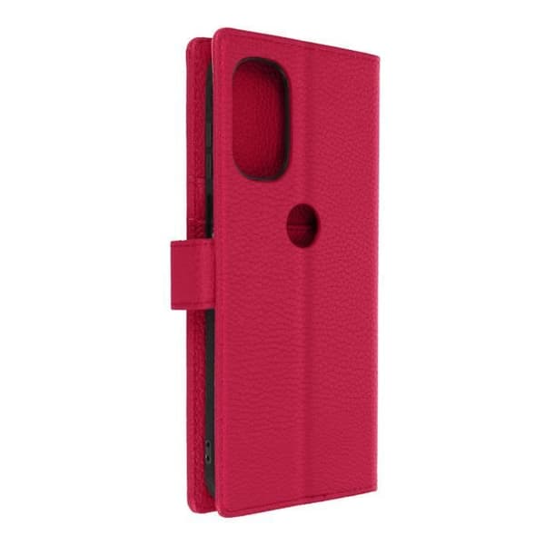 Motorola Moto G31 och G41 Fodral - AVIZAR - Plånboksfodral för videostativ - Rosa
