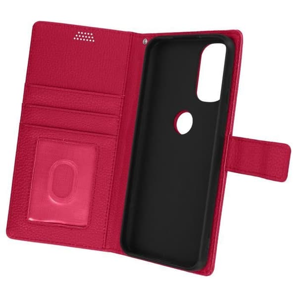 Motorola Moto G31 och G41 Fodral - AVIZAR - Plånboksfodral för videostativ - Rosa