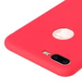 Miniatyrbild 4 av 4: Coque - Forcell - iPhone 7 Plus/iPhone 8 Plus - Soft Touch - Silikon Gel - Röd
