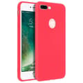 Miniatyrbild 1 av 4: Coque - Forcell - iPhone 7 Plus/iPhone 8 Plus - Soft Touch - Silikon Gel - Röd